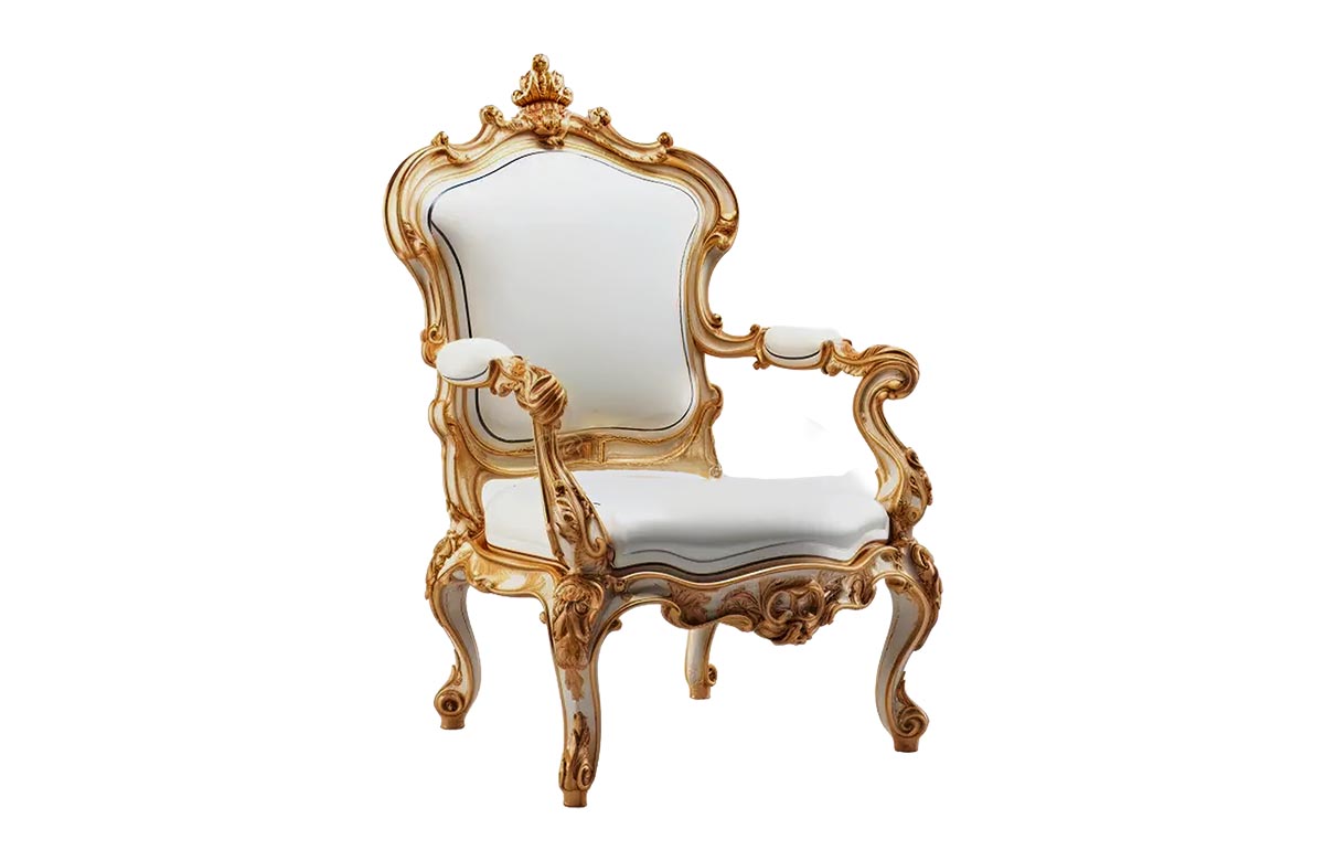 photo of an antique chair